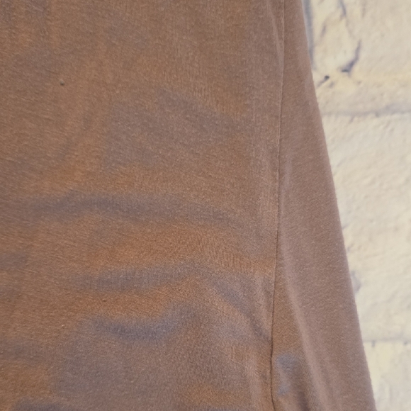 Elegant Taupe Open Front Cardigan - Picture 7 of 8